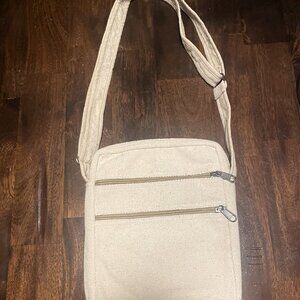 Hemp Purse - Adjustable Shoulder Strap with Multiple Zippered Pockets